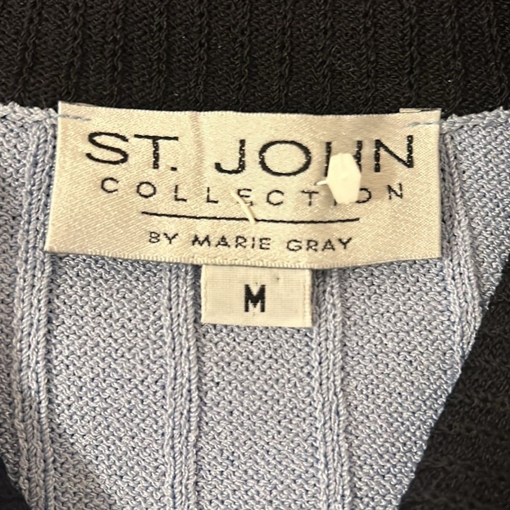 St John Colkection. Full Front Zip Closure Jacket - Picture 3 of 3